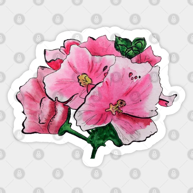 Pretty Petals Sticker by Kirsty Topps